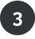 Number 3 in circle
